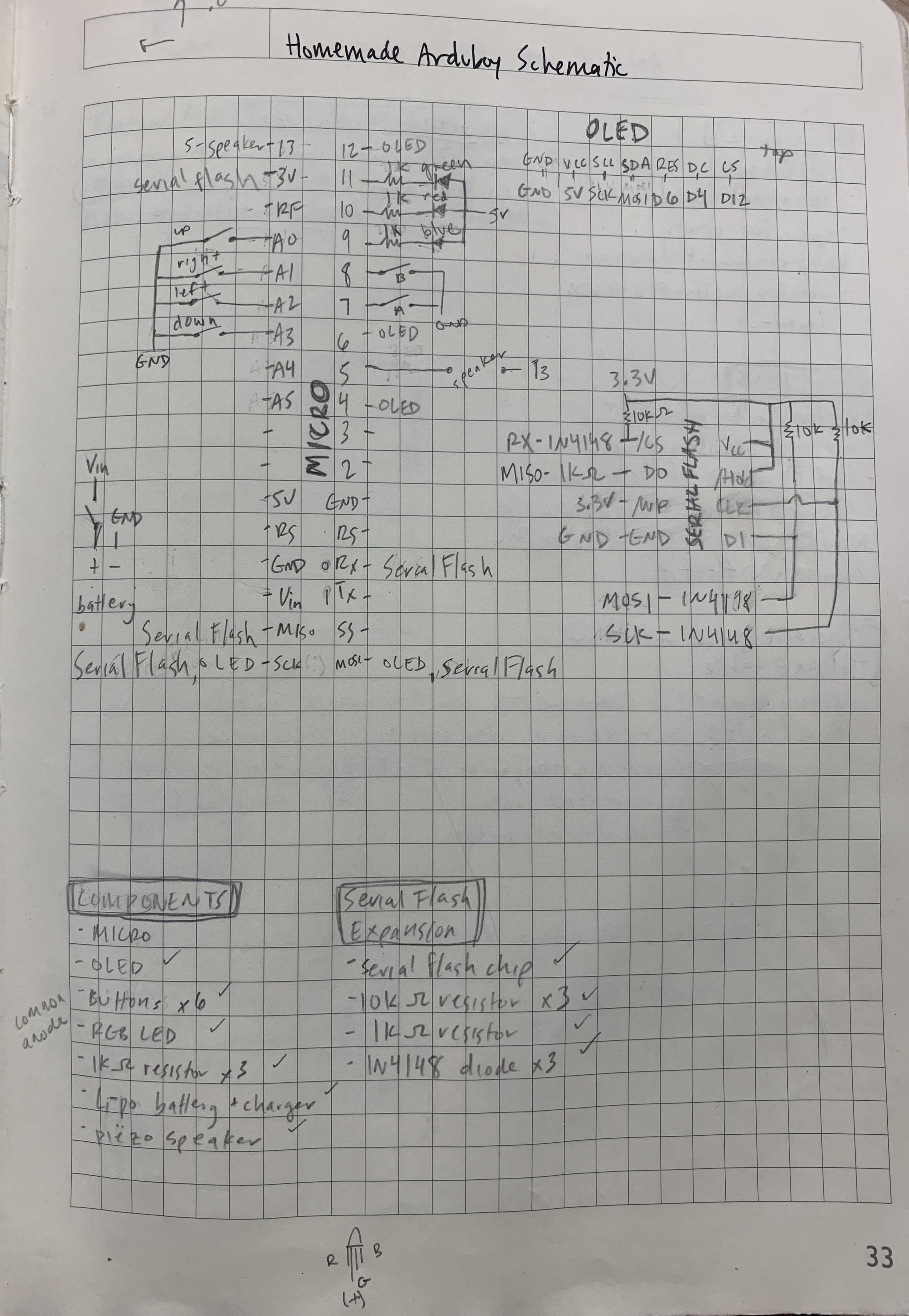 My version of the circuit schematic